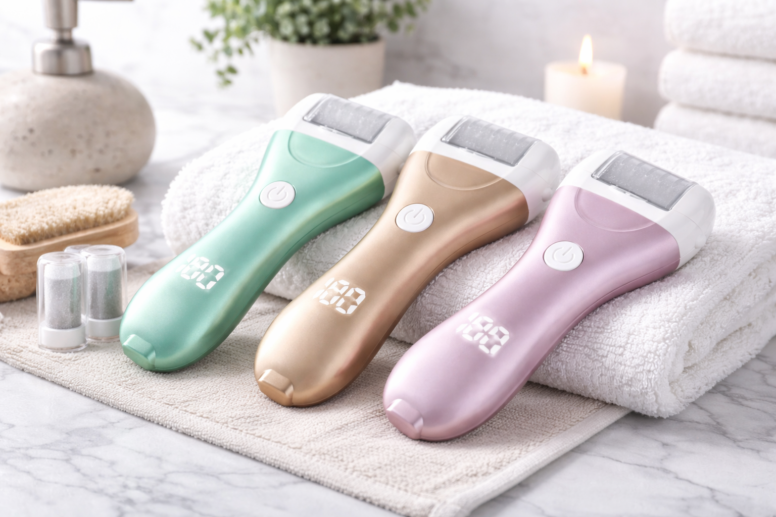 Soleva Electric Foot File – Professional Callus Remover
